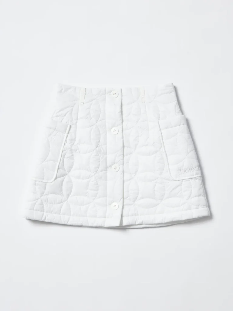 中綿キルティングスカート [ホワイト]